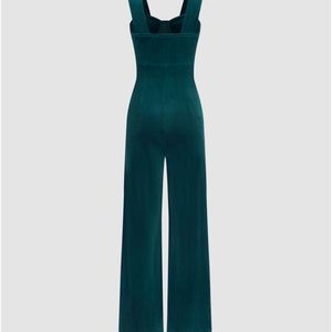 Velvet retro, solid jumpsuit size medium